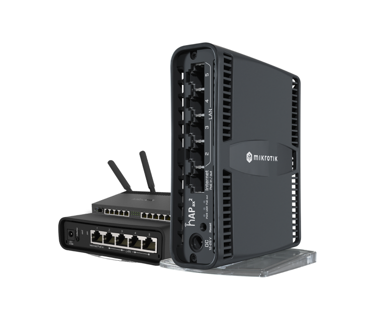 Managed MikroTik business router options